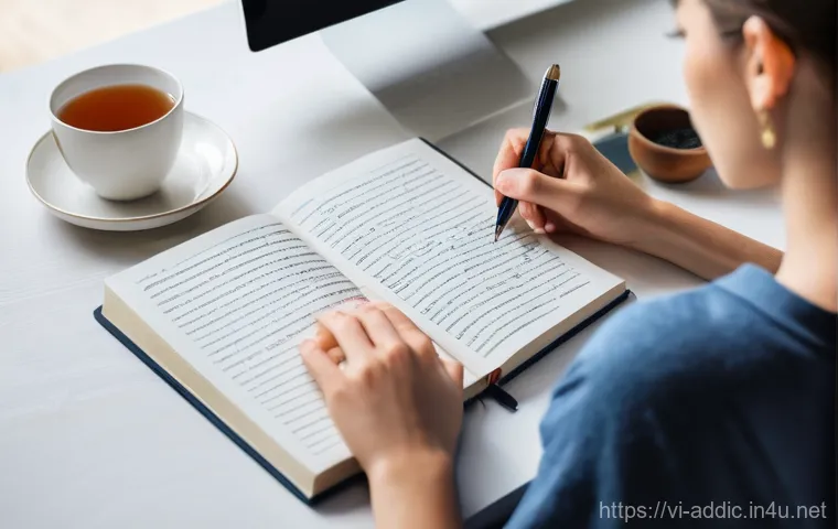 쇼핑 중독 회복 사례 - The Overwhelmed Shopper's Dilemma**
A young adult, perhaps in their late 20s to early 30s, sits on t...