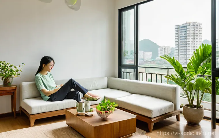 쇼핑 중독 회복 사례 - From Impulse to Insight: The Journaling & Hobbies Shift**
A two-panel or sequential image.
*   **Pan...