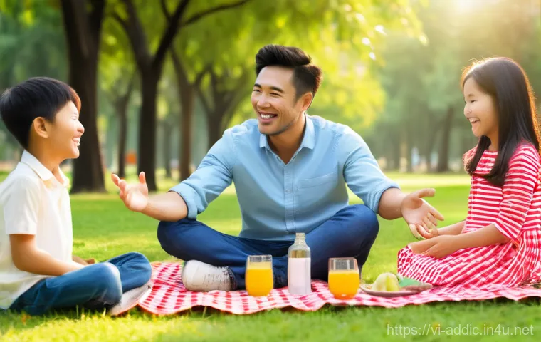 알콜중독 치료 비용 - **Prompt 2: Supportive Group Therapy and Family Connection**
    "A bright and inviting group therap...