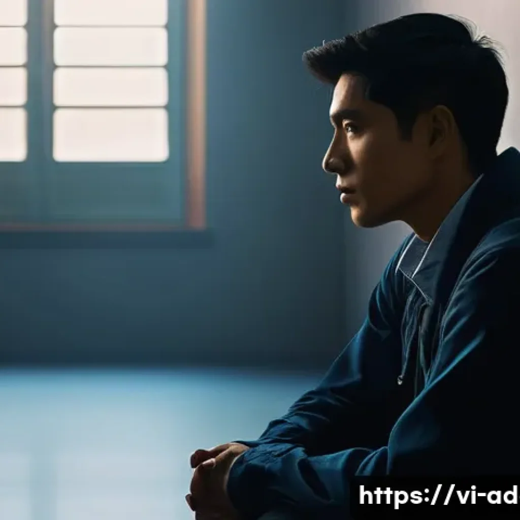 알콜중독 약물치료 - **Prompt:** A thoughtful adult (gender neutral) sitting alone in a dimly lit, yet comforting room, t...